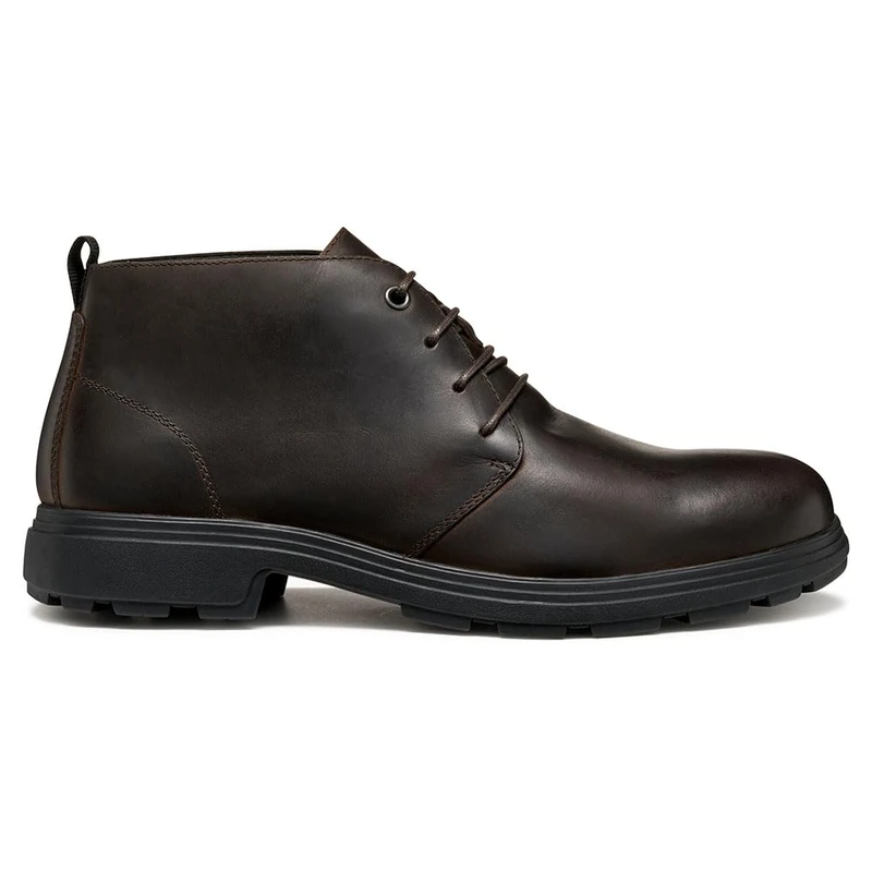 Geox Men's U MEIERN Ankle Boots, Coffee, 44 EU, coffee, 10 UK
