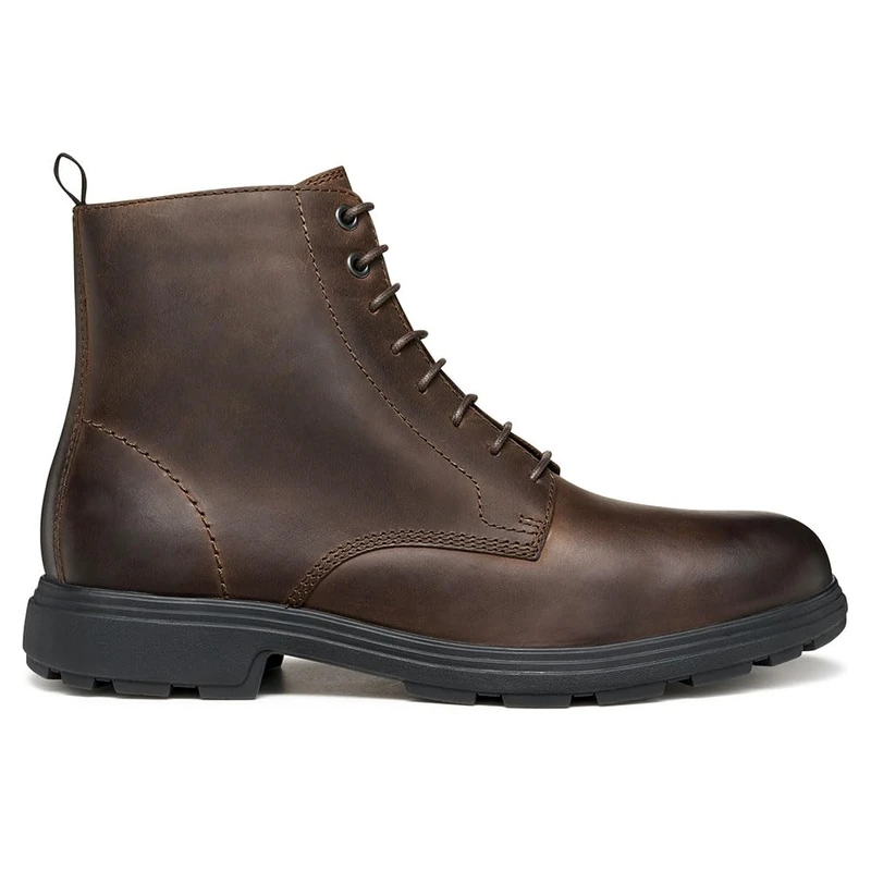 Geox Men's U MEIERN Ankle Boots, Coffee, 43 EU, coffee, 9 UK