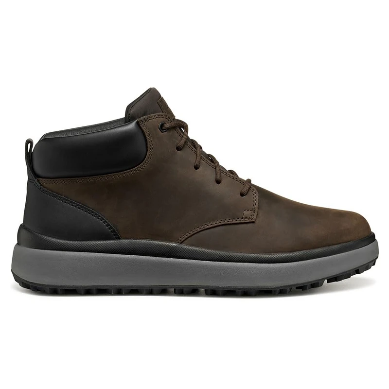 Geox Men's U Granito + GripAnkle Boot, Coffee black, 6 UK