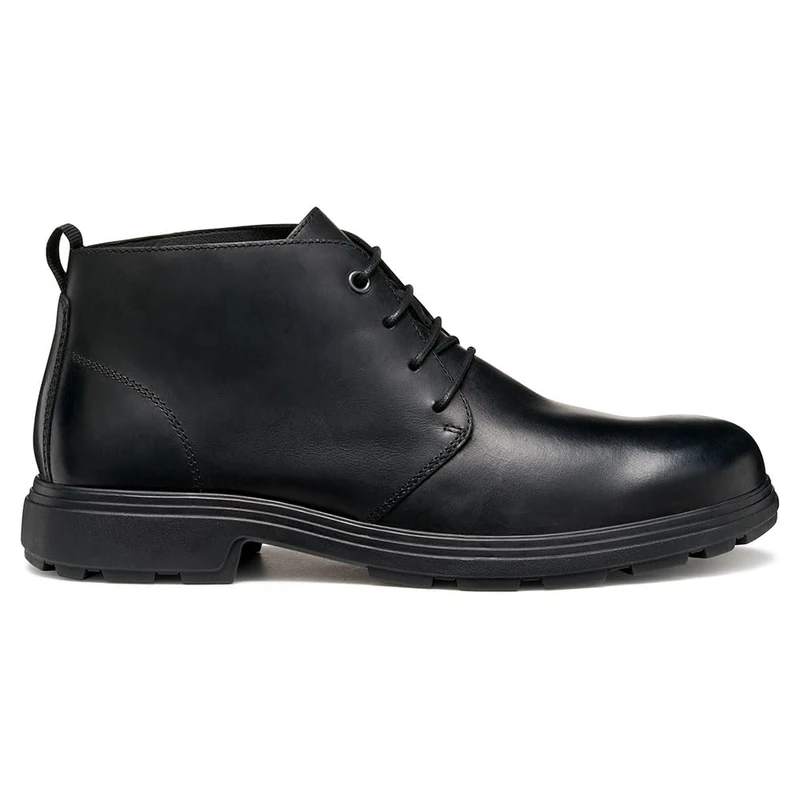 Geox Men's U MEIERN Ankle Boots, Black, 45 EU, black, 10.5 UK