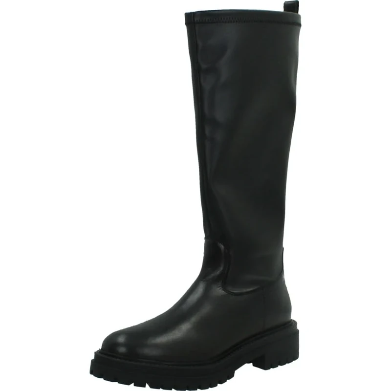Geox Womens Diridea Knee High Boot, Black, 2.5 UK