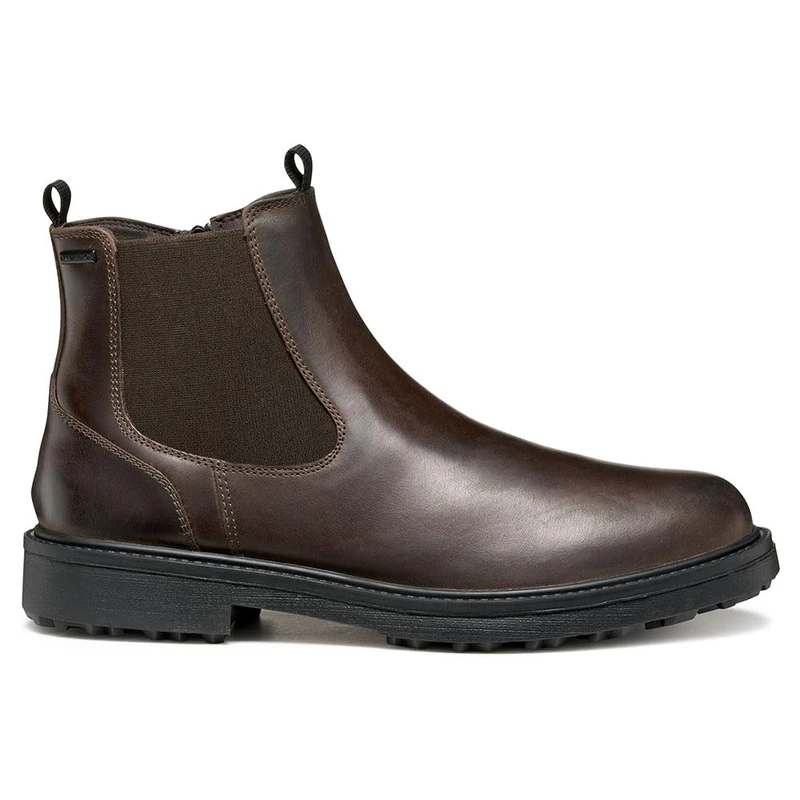 Geox Men's U Lagorai + Grip B AAnkle Boot, Dark Brown, 8 UK
