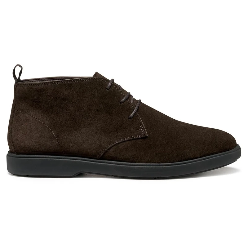 Geox Men's U Spherica Ec17 Ankle Boot, dark brown, 10 UK