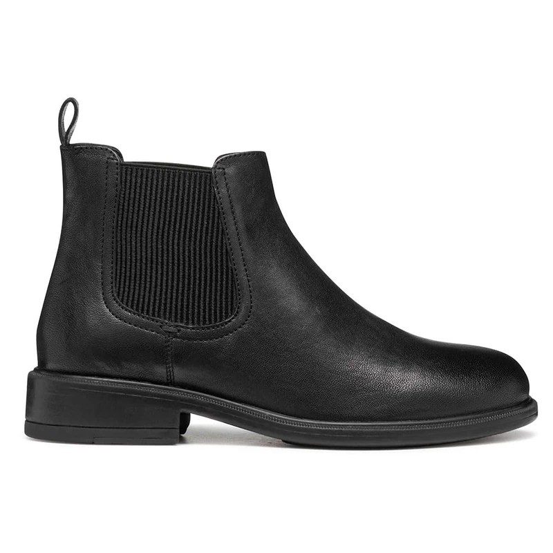 Geox Women's D CATRIA Ankle Boots, Black, 41 EU, black, 7.5 UK