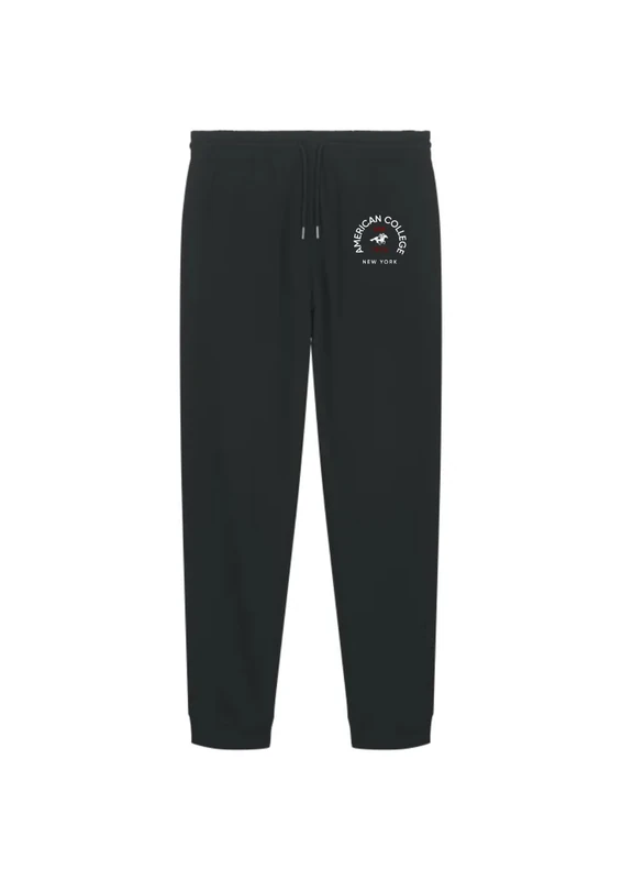 AMERICAN COLLEGE USA Black 12 Years Casual Jogging Bottoms, Black, 12 Years