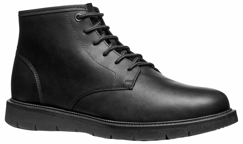 Geox Men's U PoveAnkle Boot, black, 6.5 UK