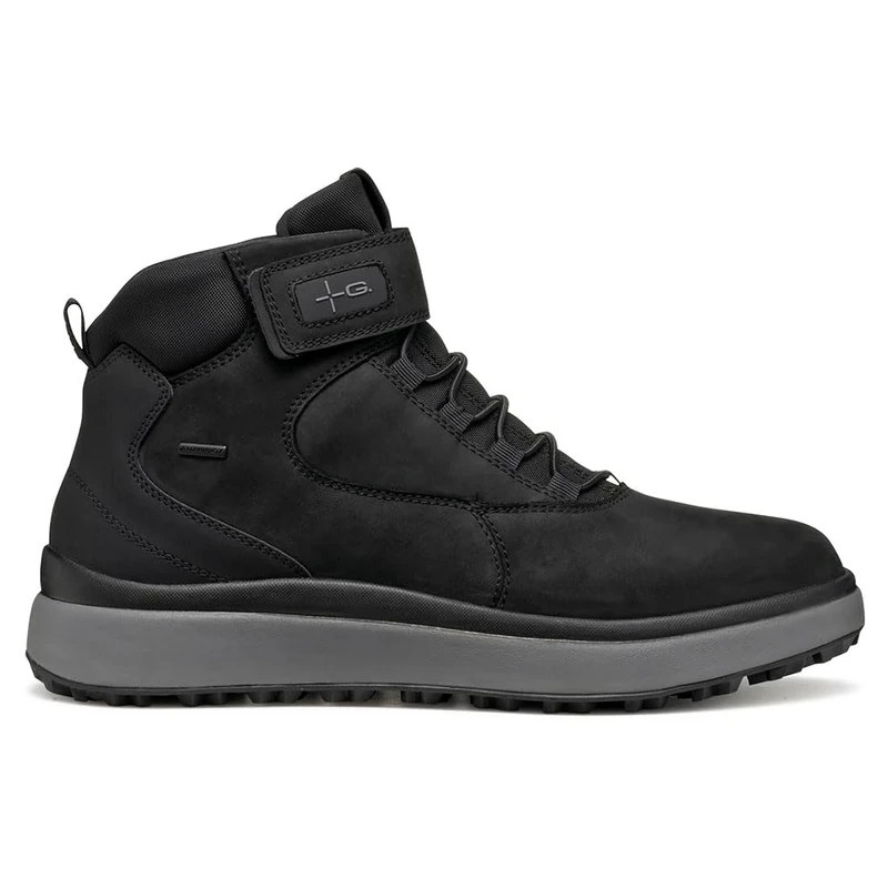 Geox Men U Granito + Grip B A Ankle Boot, Black, 11 UK