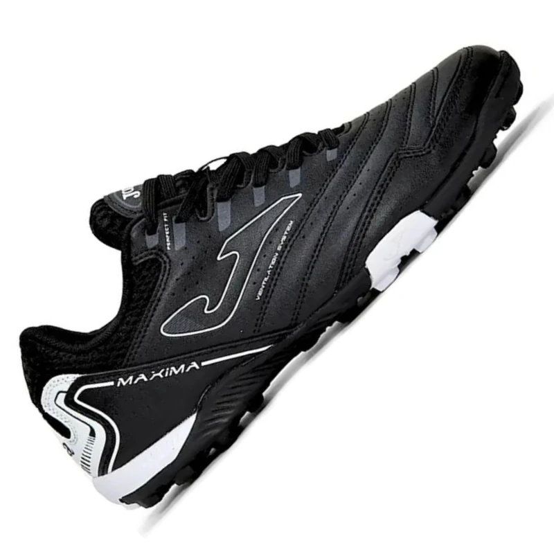 Joma Men's Máximaturf Football Trainers, Black, 7 UK