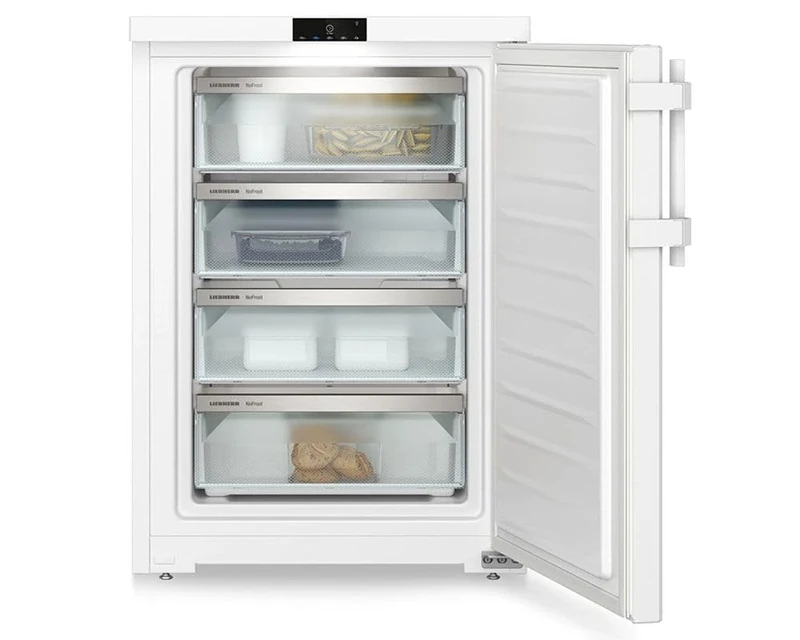 Liebherr Plus FNDI1624 92 Litre Capacity Frost Free LED Display Under Counter Freestanding Freezer (Height) 85 x 60 (Width) x 61 (Depth) cm - White - Suitable for Outbuildings