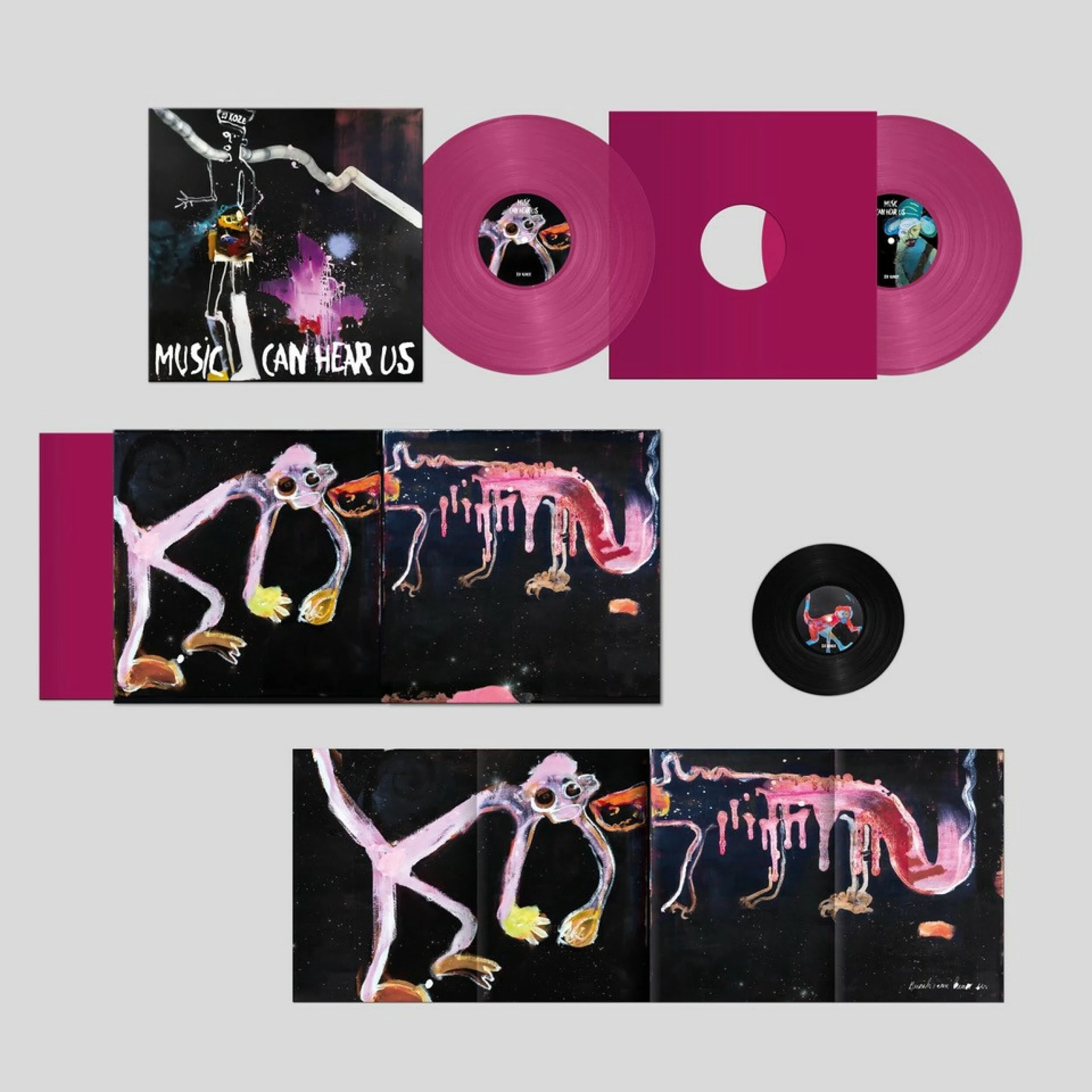 MUSIC CAN HEAR US (MAGENTA VINYL + BONUS 7") [VINYL]