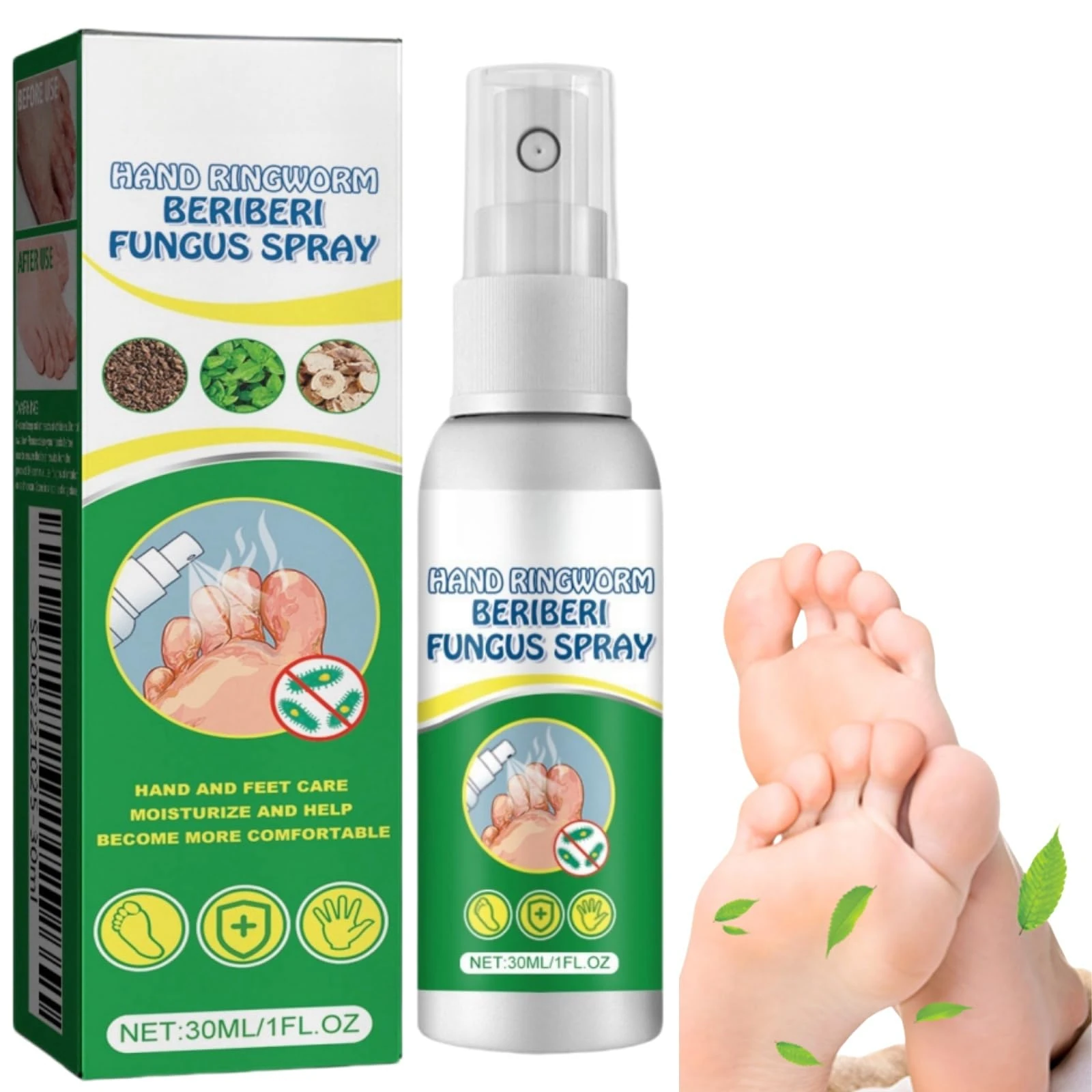 30ml Athletes Foot Spray,Athletes Foot Treatment Spray,Foot Fungal Treatment,Athletes Foot Remedies,Effective Foot Odour Spray