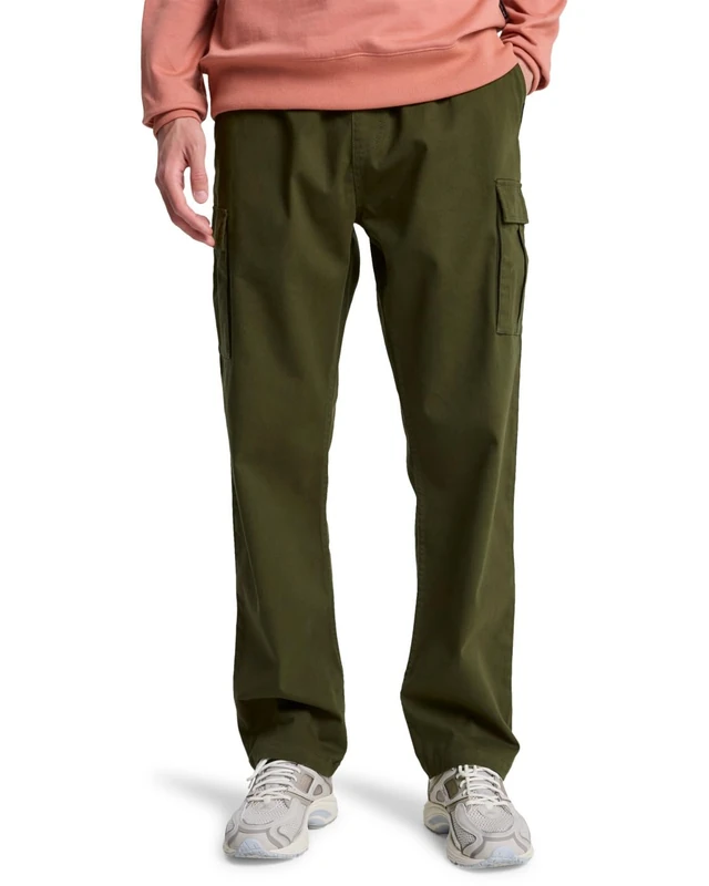 Quiksilver Pants Taxer Regular Cargo Pant Men's Brown L