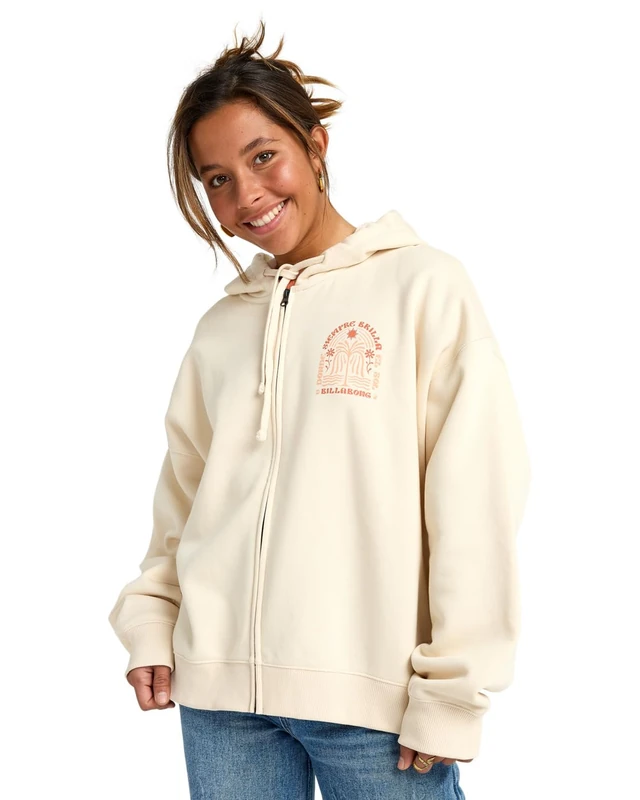 Billabong Sweater EL SOL HOODIE Women's White XS