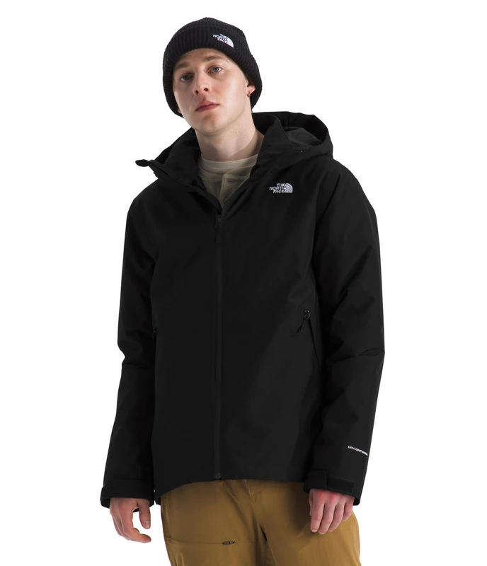 The North Face Men's Carto Mono Triclimate Hooded Jacket, Tnf Black, XL