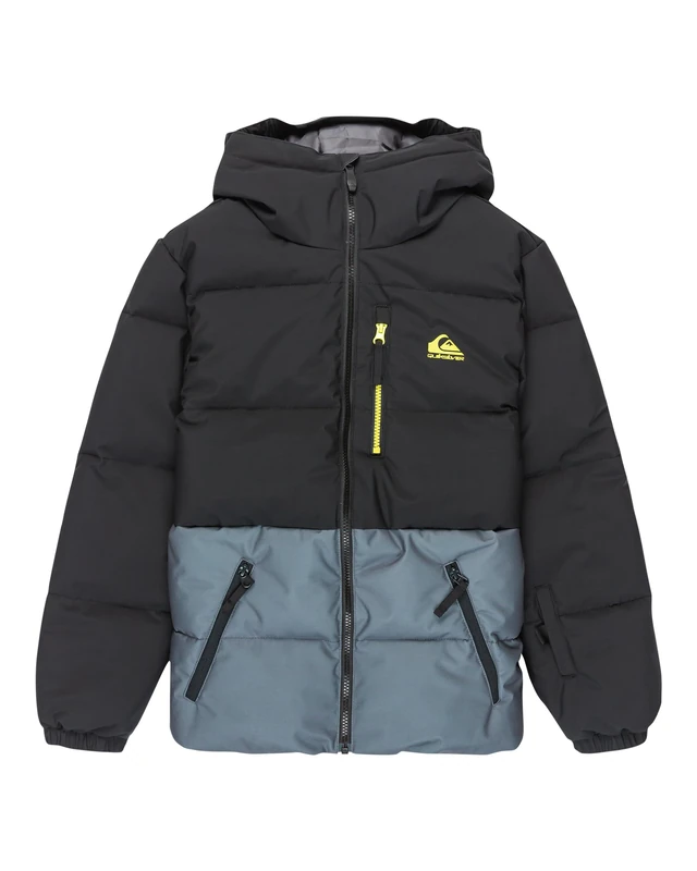 Quiksilver - Highland Kids Snow Jackets for Boys - True Black - 12 Years