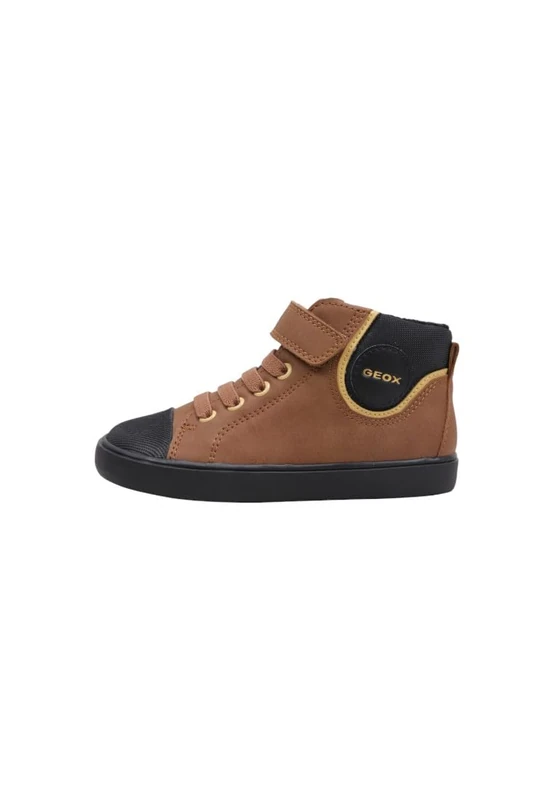 Geox Baby B Gisli Boy Sneakers Tobacco/Black, 26 EU