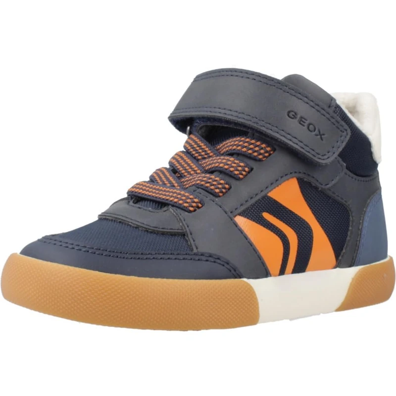 Geox Baby B Gisli Boy Sneakers - 26 EU Navy/Dark Orange