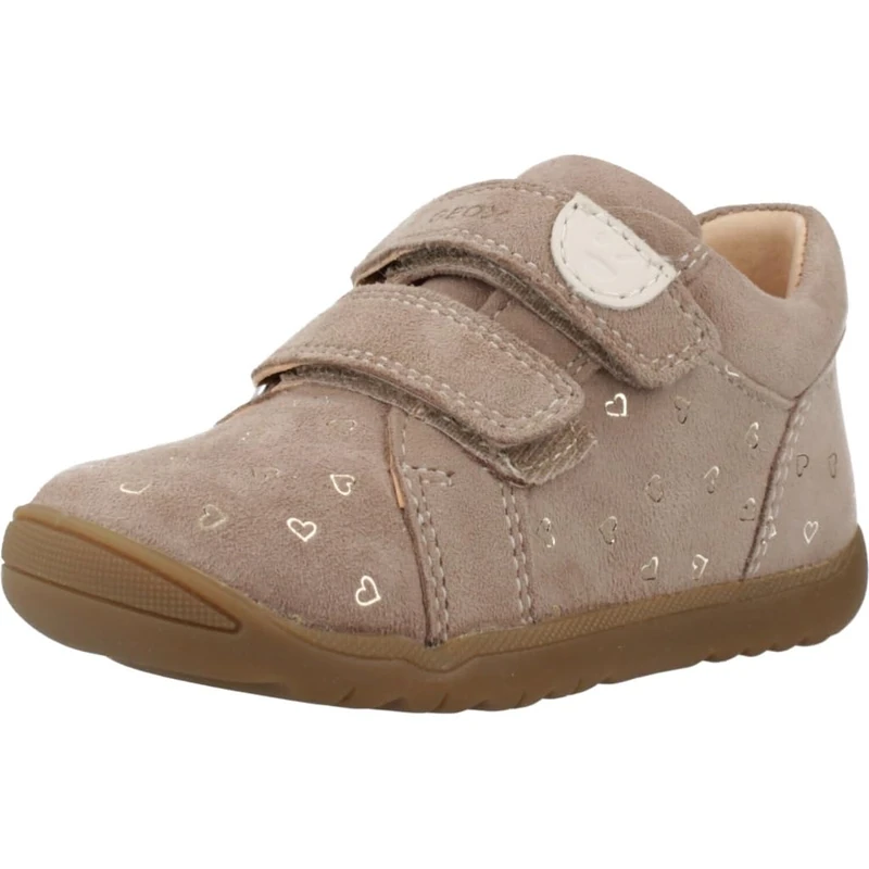 Geox Baby B Macchia Girl First Steps Beige, 21 EU