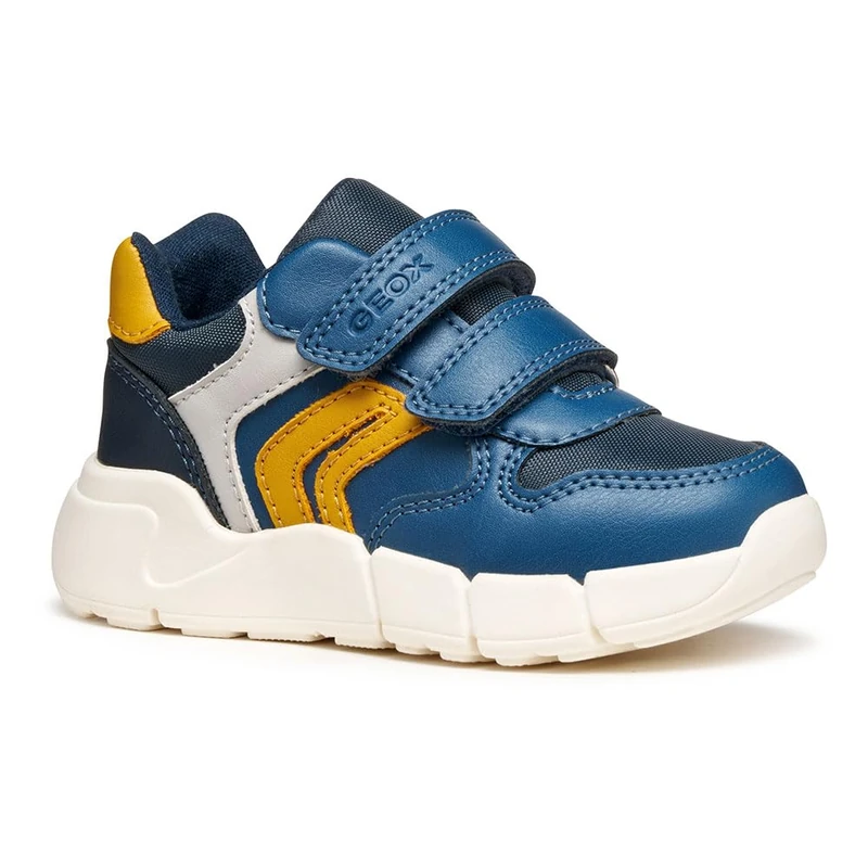 Geox Baby B Flexyper Mini Boy Sneakers Avio/Ochre 27_EU