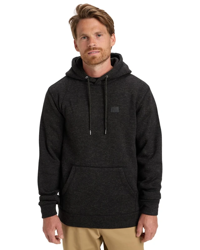 Quiksilver Fleece sweater KELLER HOODIE Men's Black L