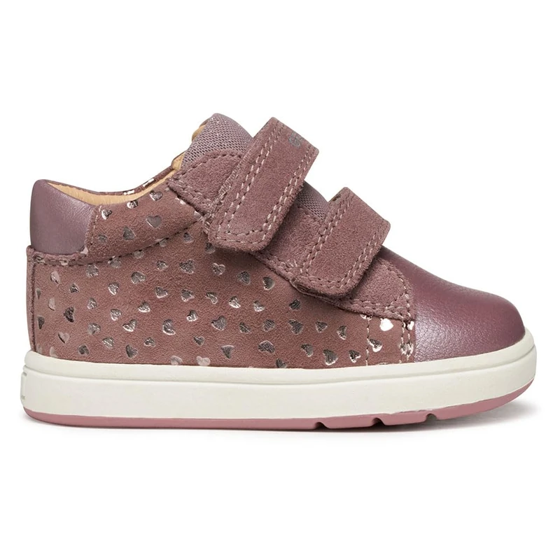 Geox Baby B Biglia Girl First Steps Dk Rose, 25 EU - Image 1
