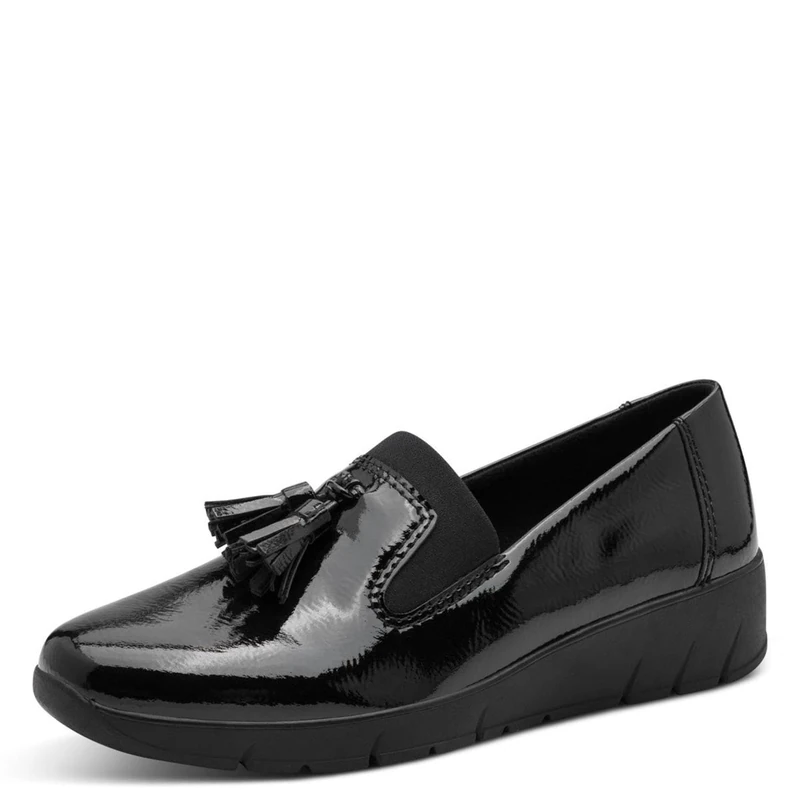 Jana Women’s Slip-Ons Half Shoes Vegan, Black, 7,5 UK