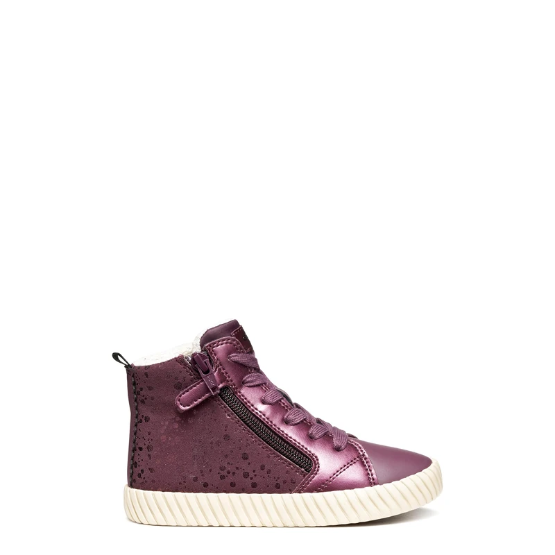 Geox Junior J Mirroless Girl Sneakers Prune, 28 EU