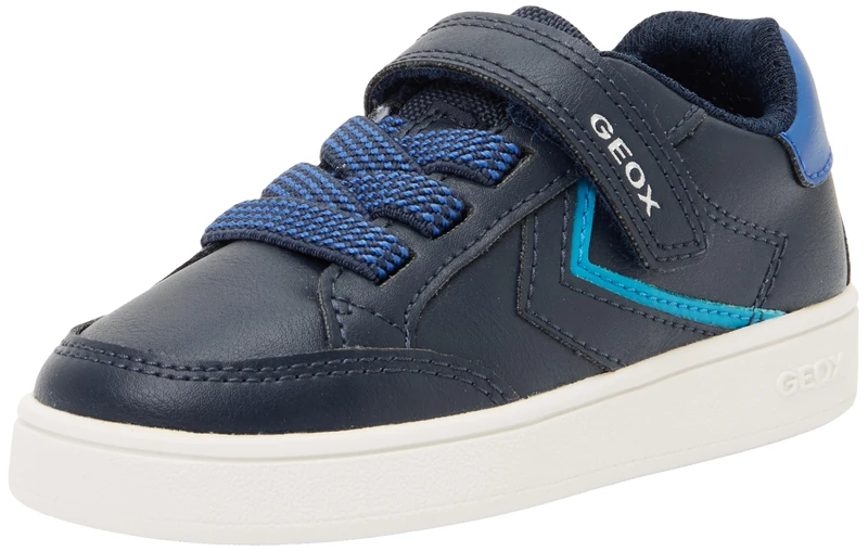 Geox Junior J Eclyper Boy Sneakers Navy/Lt Blue, 34 EU