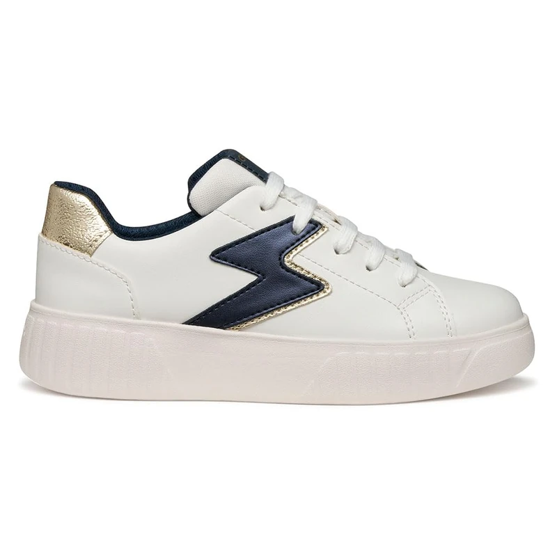Geox Junior J Mikiroshi Girl Sneakers White/Navy 34_EU