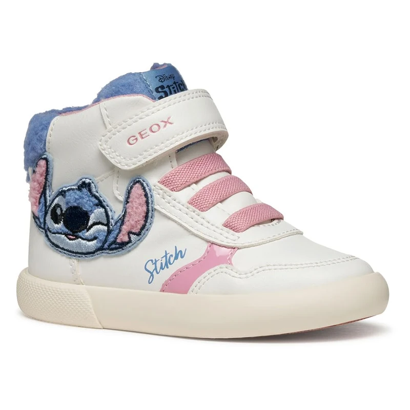 Geox Baby B Gisli Girl Sneakers White/Sky, 24 EU