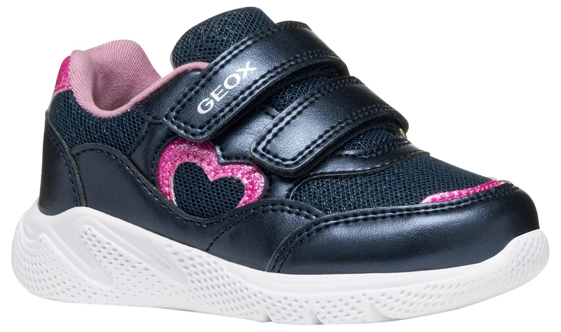 Geox Baby B Sprintye Girl Sneakers Navy, 22 EU