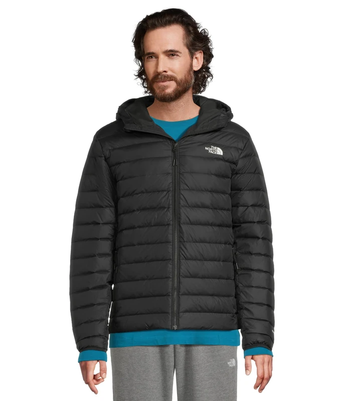 The North Face Men's Classic Down Hooded Jacket, Tnf Black, M