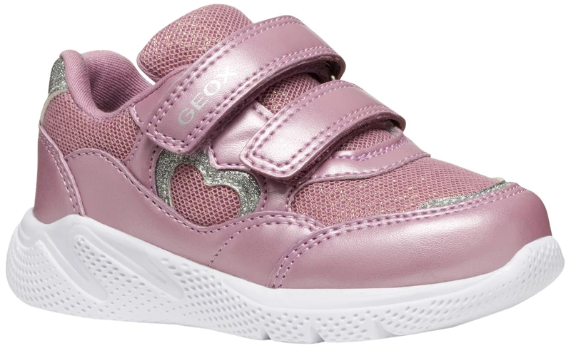 Geox Baby B Sprintye Girl Sneakers Rose, 26 EU