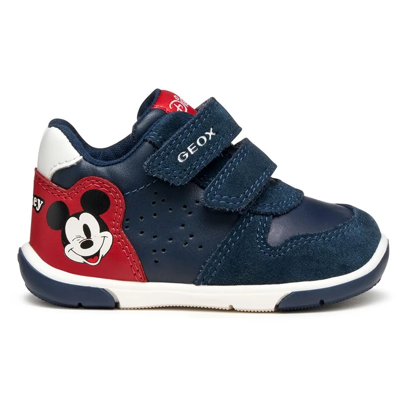 Geox Baby B Zapito Boy First Steps Navy/Red 22_EU