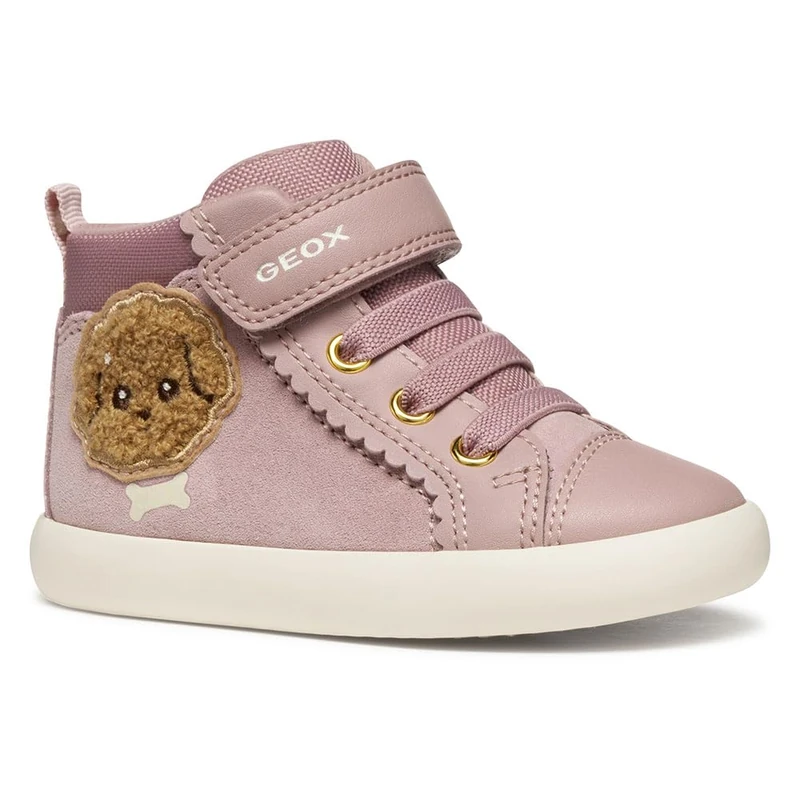 Geox Baby B Gisli Girl Sneakers Antique Rose, 24 EU