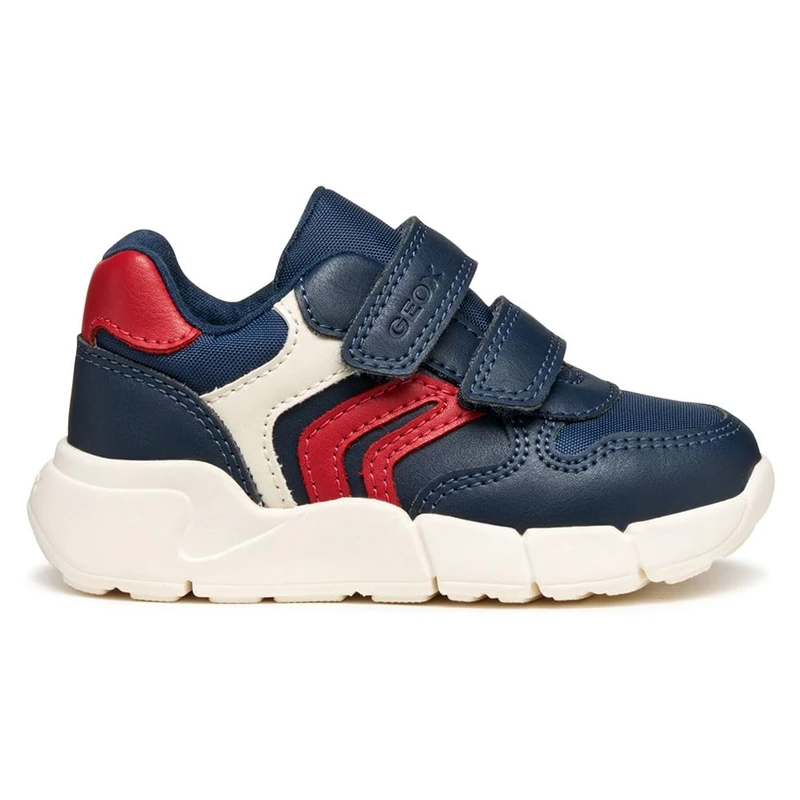 Geox Baby B Flexyper Mini Boy Sneakers Navy/Red 25_EU