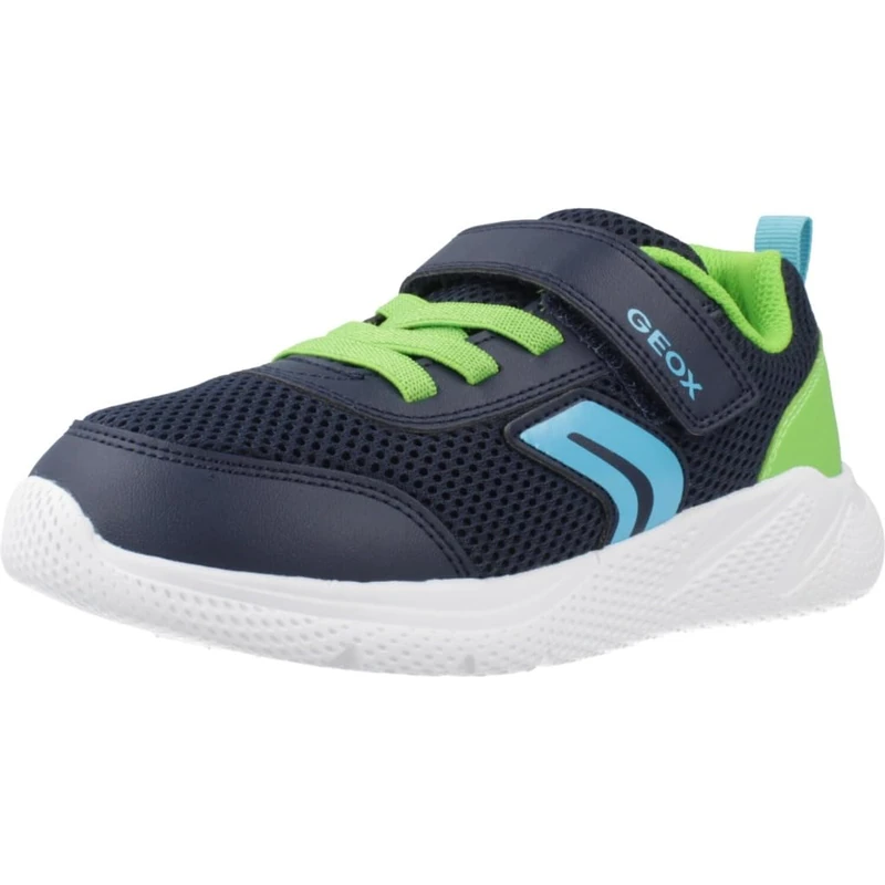 Geox Junior J Sprintye Boy Sneakers Navy/Lime 38_EU