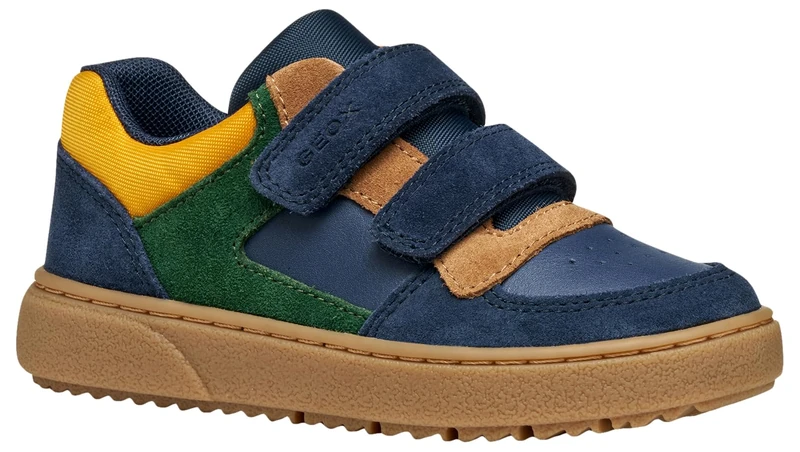 Geox Junior J Theleven Boy Sneakers Navy/Green 35_EU