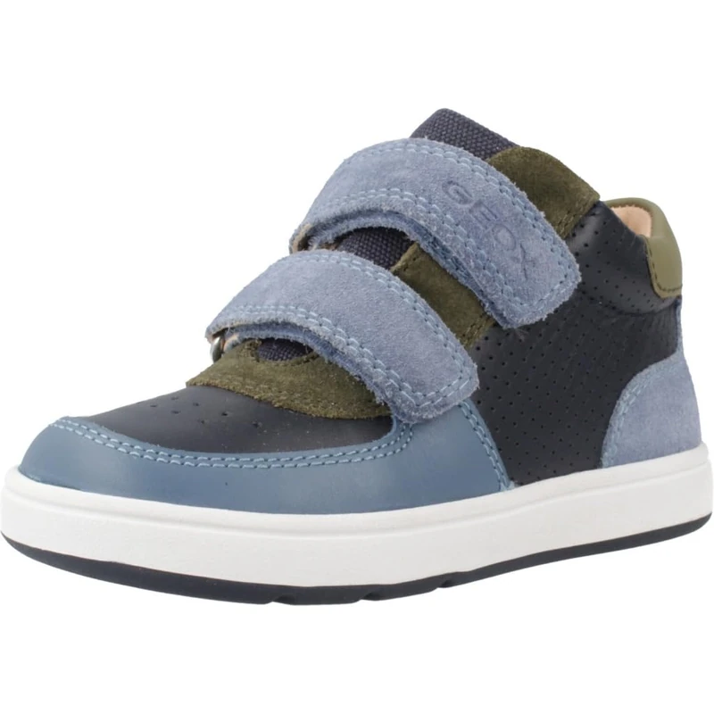 Geox Baby B Biglia Boy First Steps Navy/Dk Sky, 22 EU
