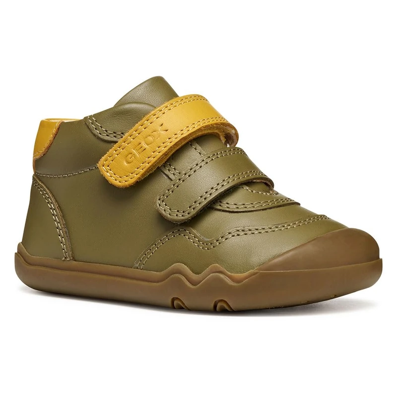 Geox Baby B Steppieup Boy Sneakers Pistachio/Ochreyello 23_EU