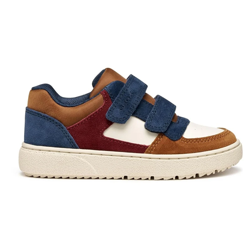 Geox Junior J Theleven Boy Sneakers Lt Ivory/Lt Brown 33_EU