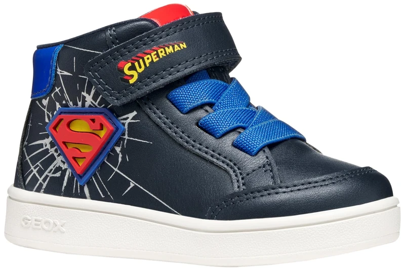 Geox Baby B ECLYPER BOY Sneaker, Navy/Royal, 4.5 UK Child
