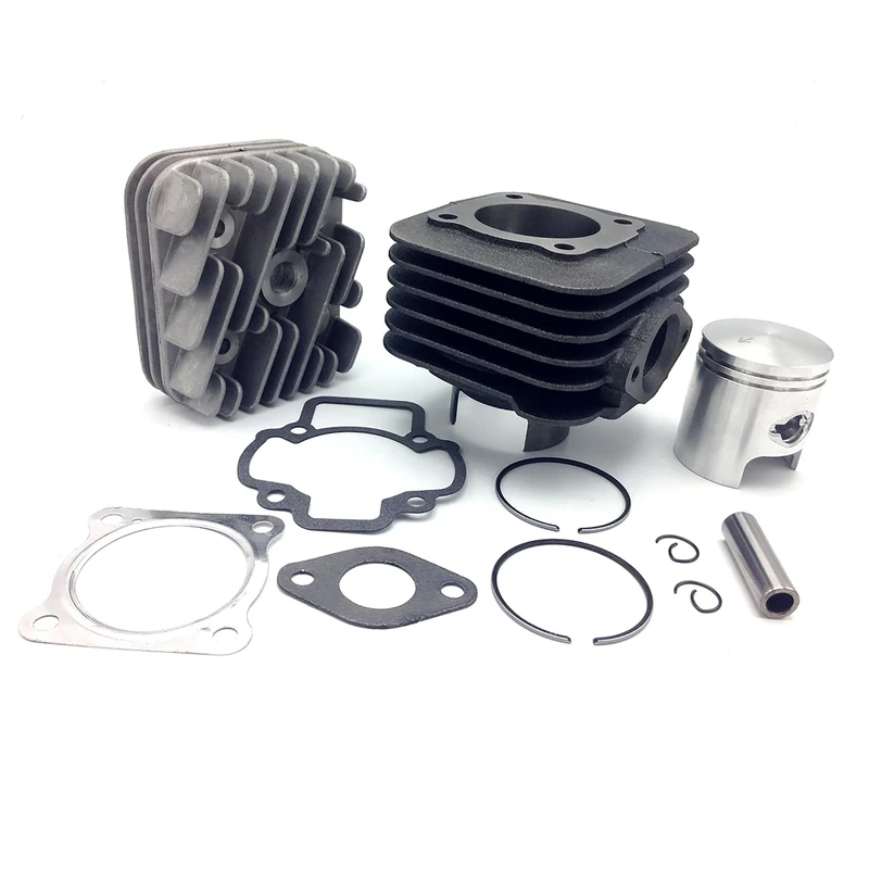 ONE BY CAMAMOTO | Cylinder Thermal Group Kit 70cc for Piaggio Liberty, Vespa ET2, Zip, Gilera Typhoon, Storm, Stalker, Scarabeo | Diameter 47 mm, Complete Head, Piston and Fittings