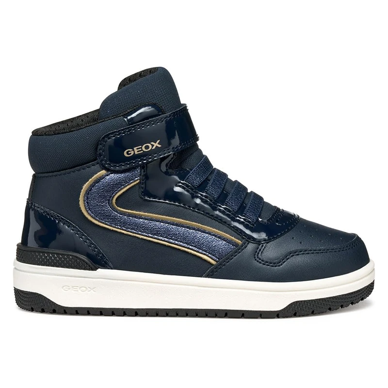Geox Junior J Washiba Girl Sneakers Navy/Platinum 31_EU