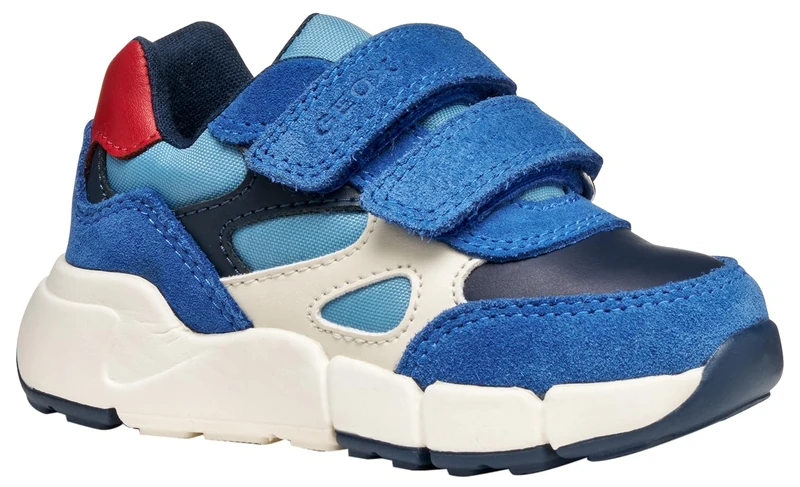 Geox Baby B Flexyper Mini Boy Sneakers Royal/Red 24_EU