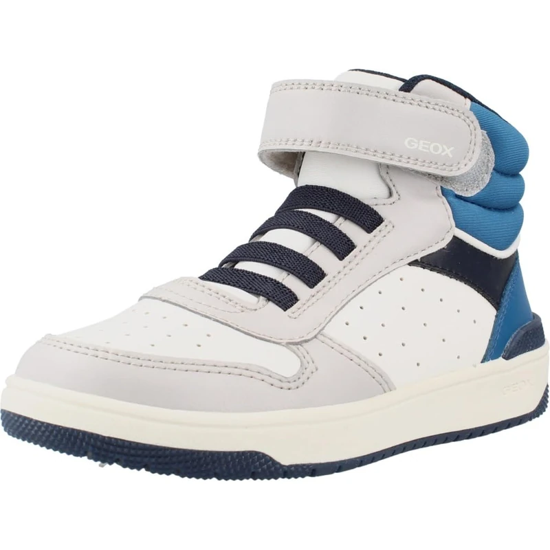 Geox Junior J Washiba Boy Sneakers White/Lt Grey, 31 EU