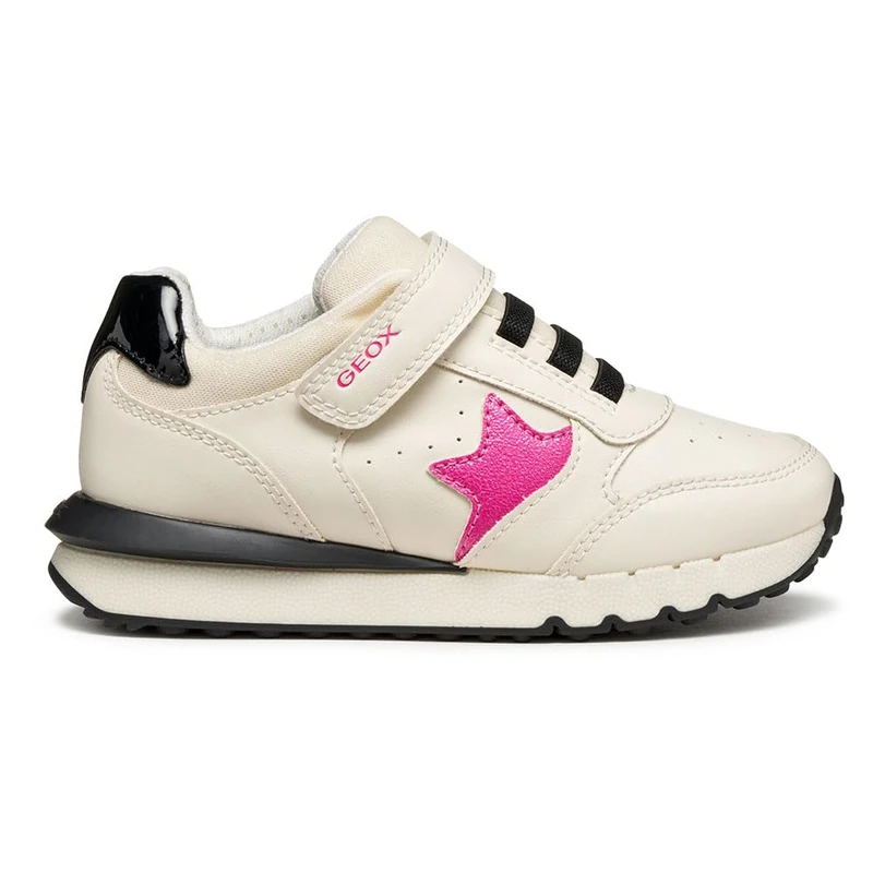 Geox Junior J Fastics Girl Sneakers White/Black 28_EU