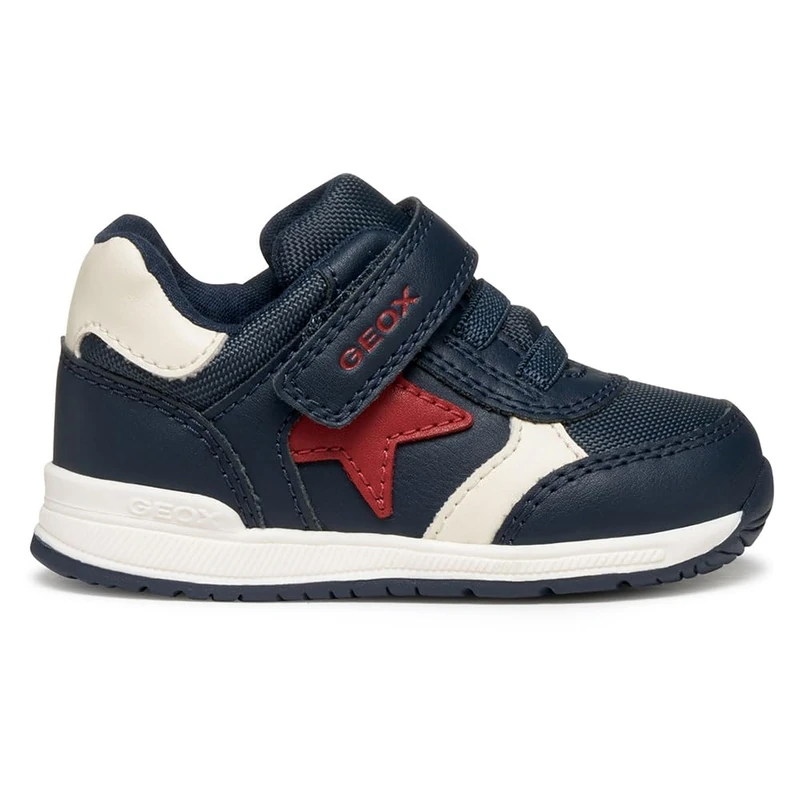 Geox Baby B Rishon Boy First Steps Navy/Red, 25 EU