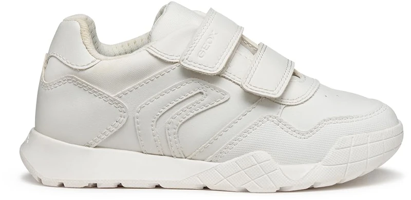 Geox Junior J Rann-E Boy Sneakers, White, 29 EU
