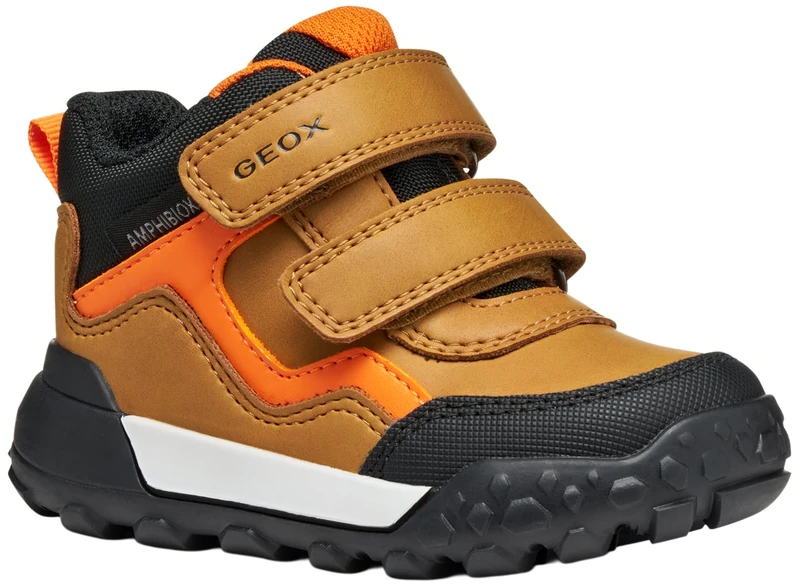 Geox Baby B Trekkyup Boy B ABX Shoes Dk Yellow/Black 20_EU
